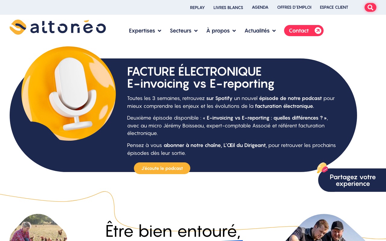 Aperçu du site de ALTONEO CONSEIL (ALTONEO)