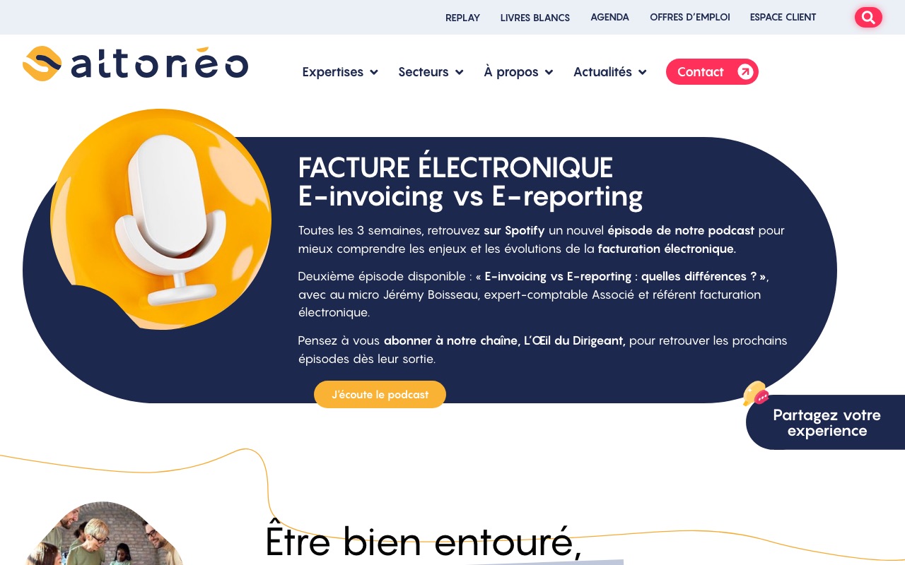 Aperçu du site de ALTONEO CONSEIL (ALTONEO)