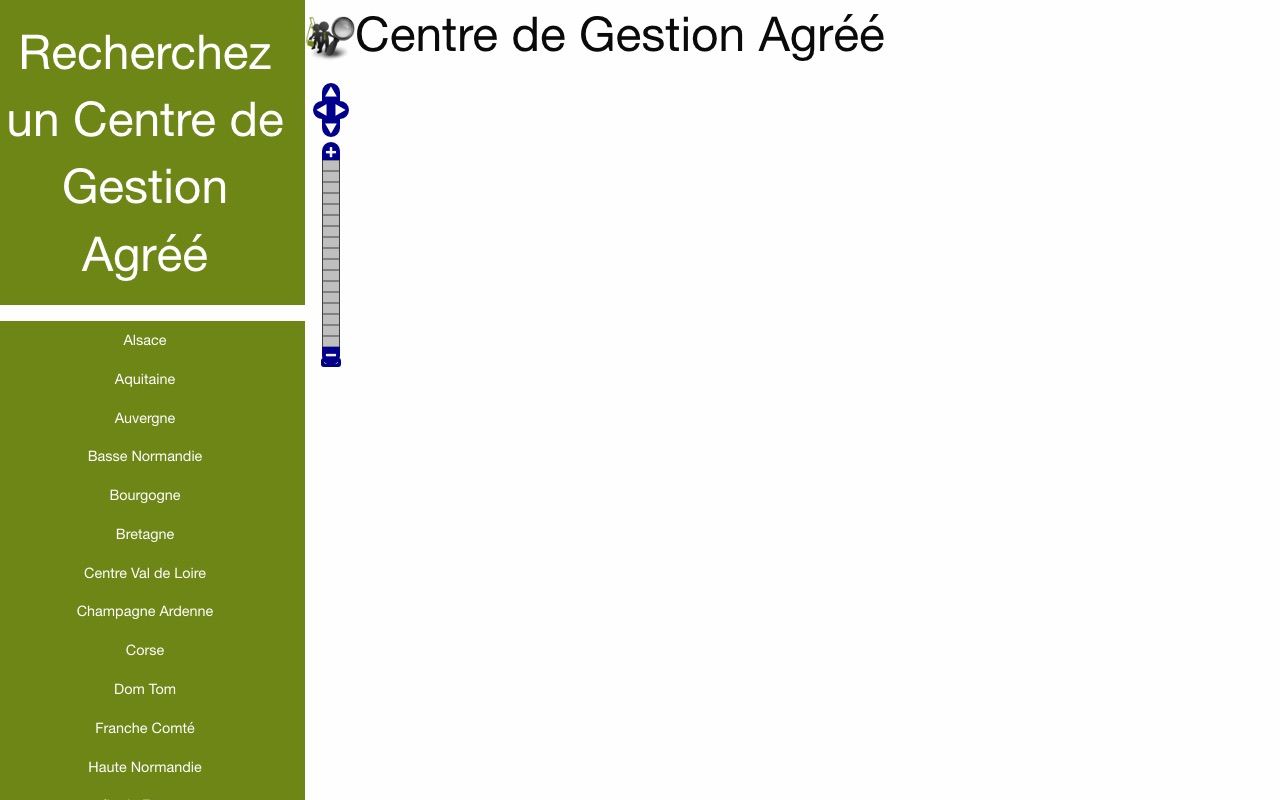 Aperçu du site de CENTRE DE GESTION AGREE DE ALIER (CG2A)