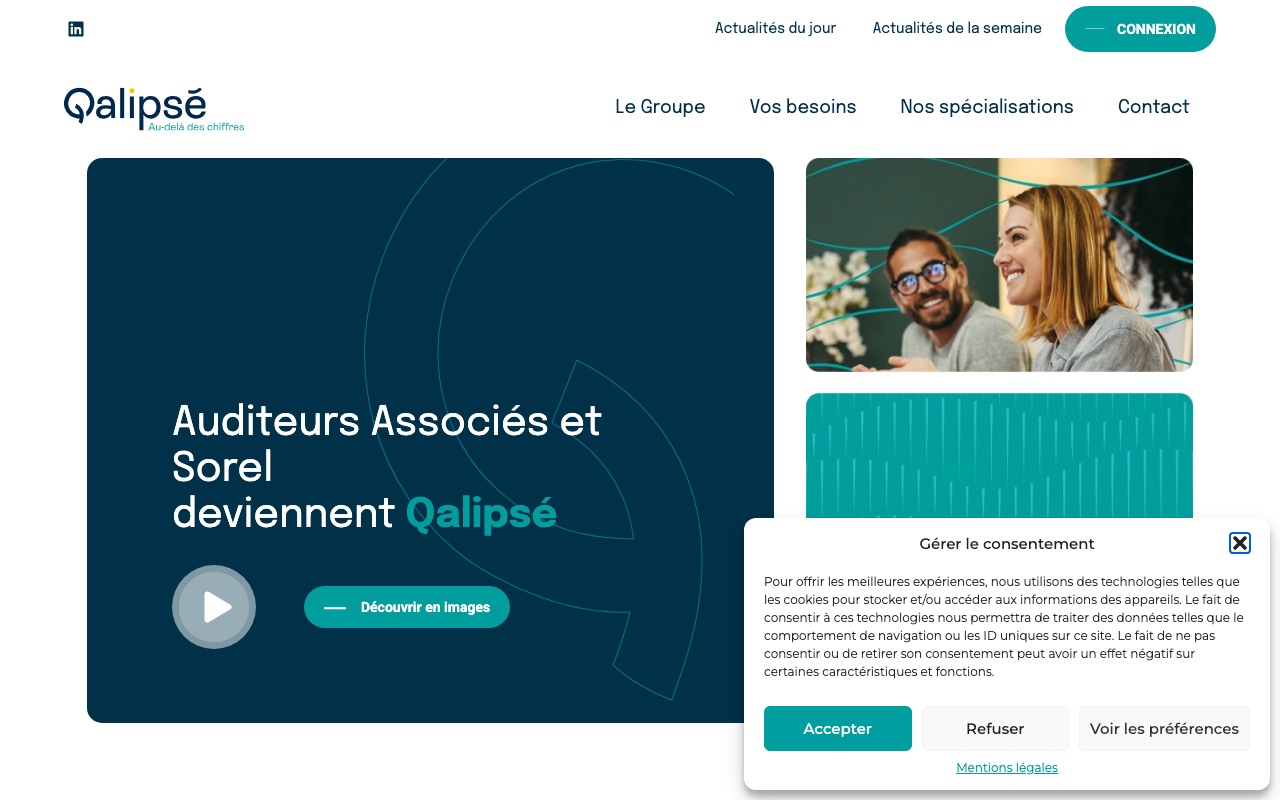 Capture de la source publique pour QALIPSE AUDIT