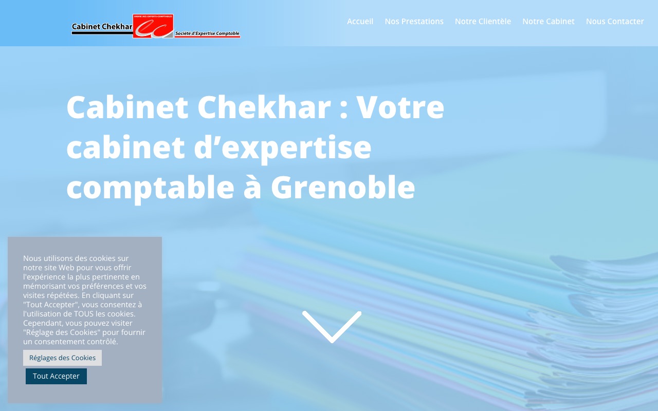Aperçu du site de CABINET CHEKHAR