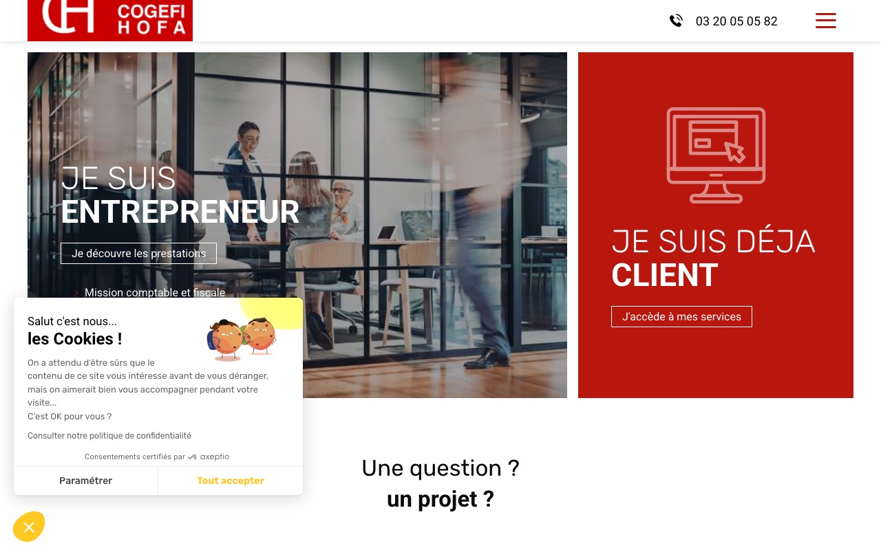Capture de la source publique pour COGEFI-HOFA (COGEFI)