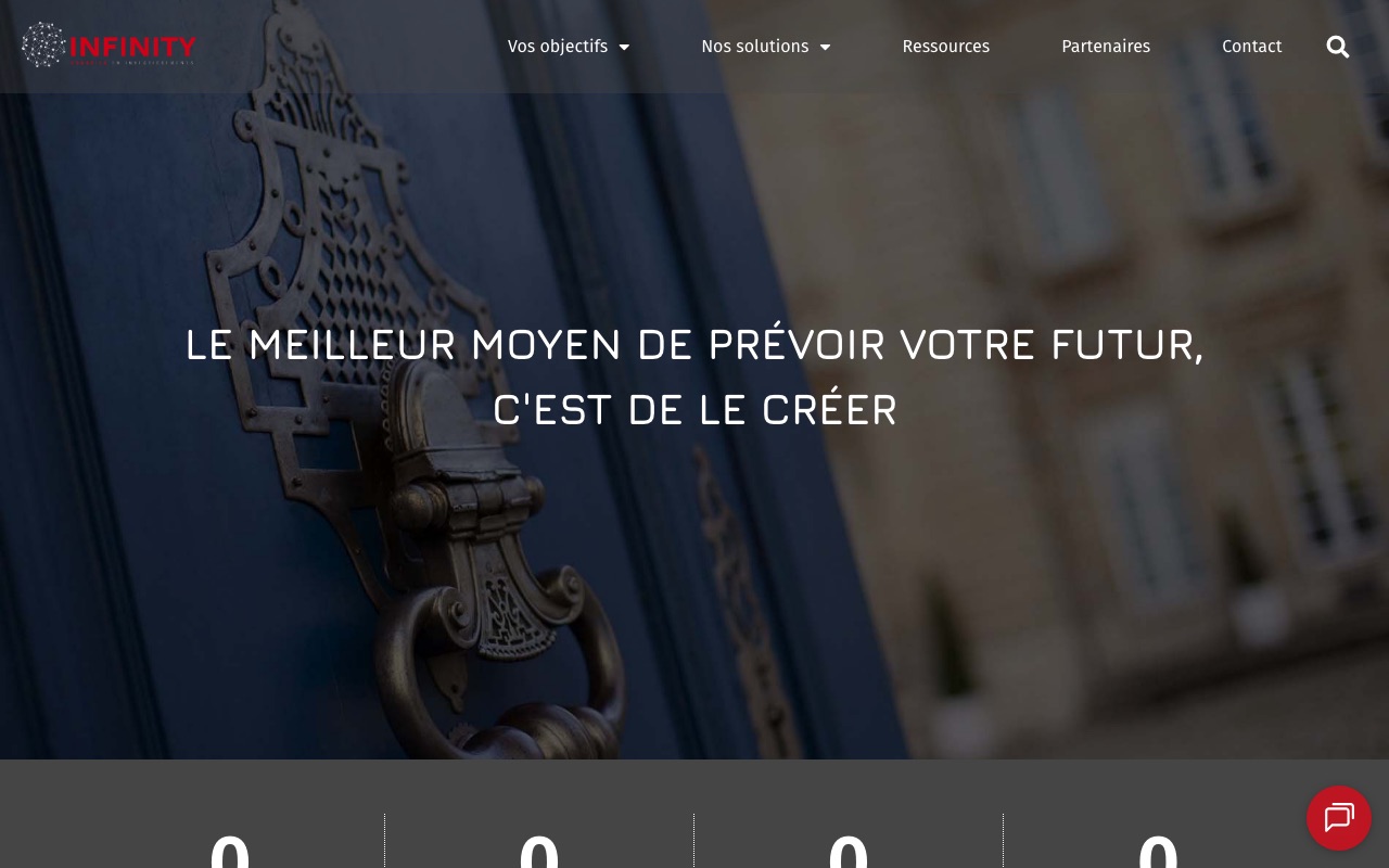 Aperçu du site de INFINITY EXPERTISE (INFINITY CONSEILS)