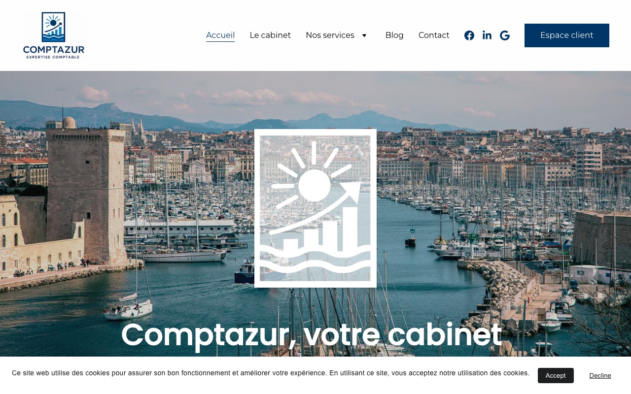Capture de la source publique pour COMPTAZUR