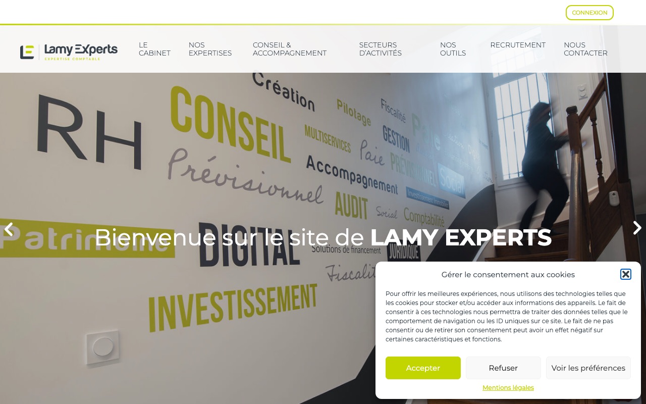 Capture de la source publique pour LAMY EXPERTS
