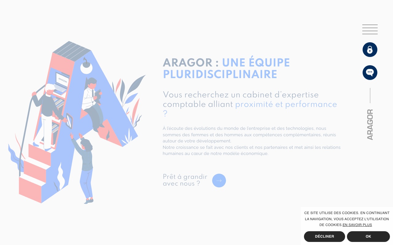 Aperçu du site de ARAGOR