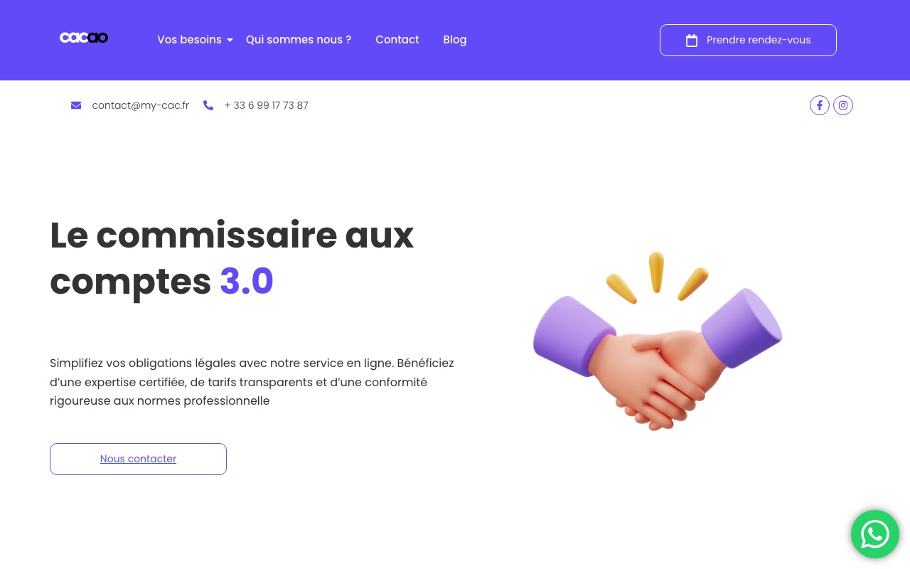 Capture de la source publique pour MY CAC