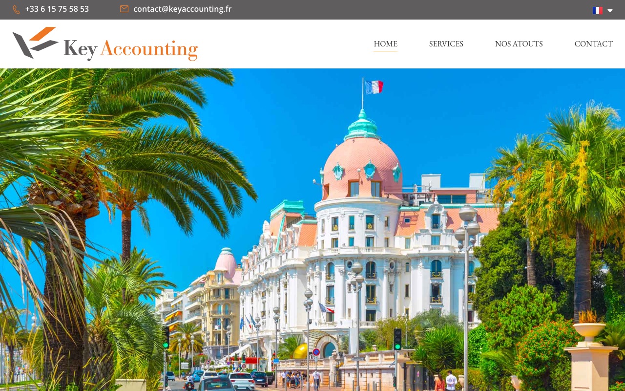 Capture de la source publique pour KEY ACCOUNTING