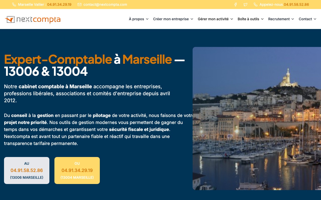 Capture de la source publique pour NEXTCOMPTA