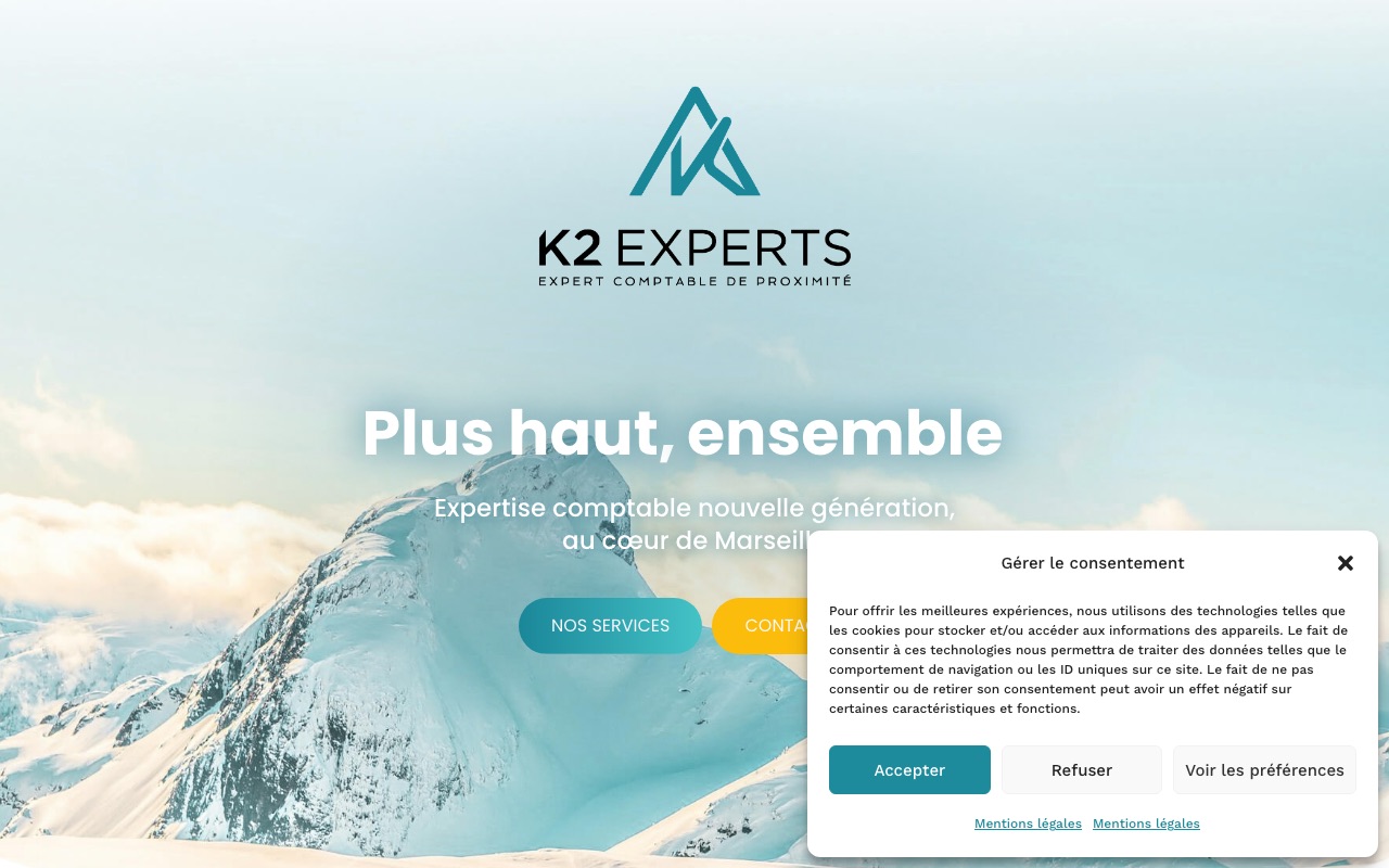 Capture de la source publique pour K2 EXPERTS