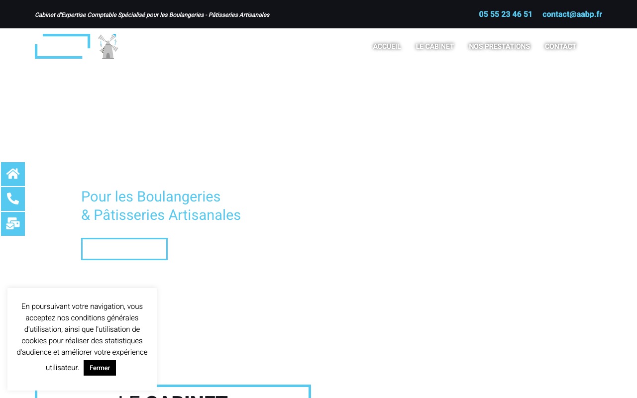 Capture de la source publique pour AABP - AUDIT ANALYSE BOULANGERIE PATISSERIE