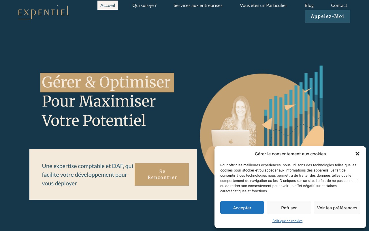 Capture de la source publique pour EXPENTIEL