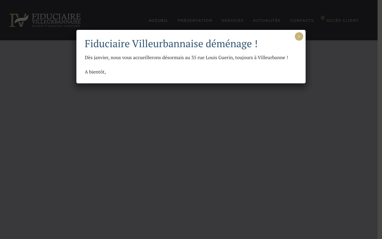 Capture de la source publique pour YAD COMPTA (FIDUCIAIRE VILLEURBANNAISE)