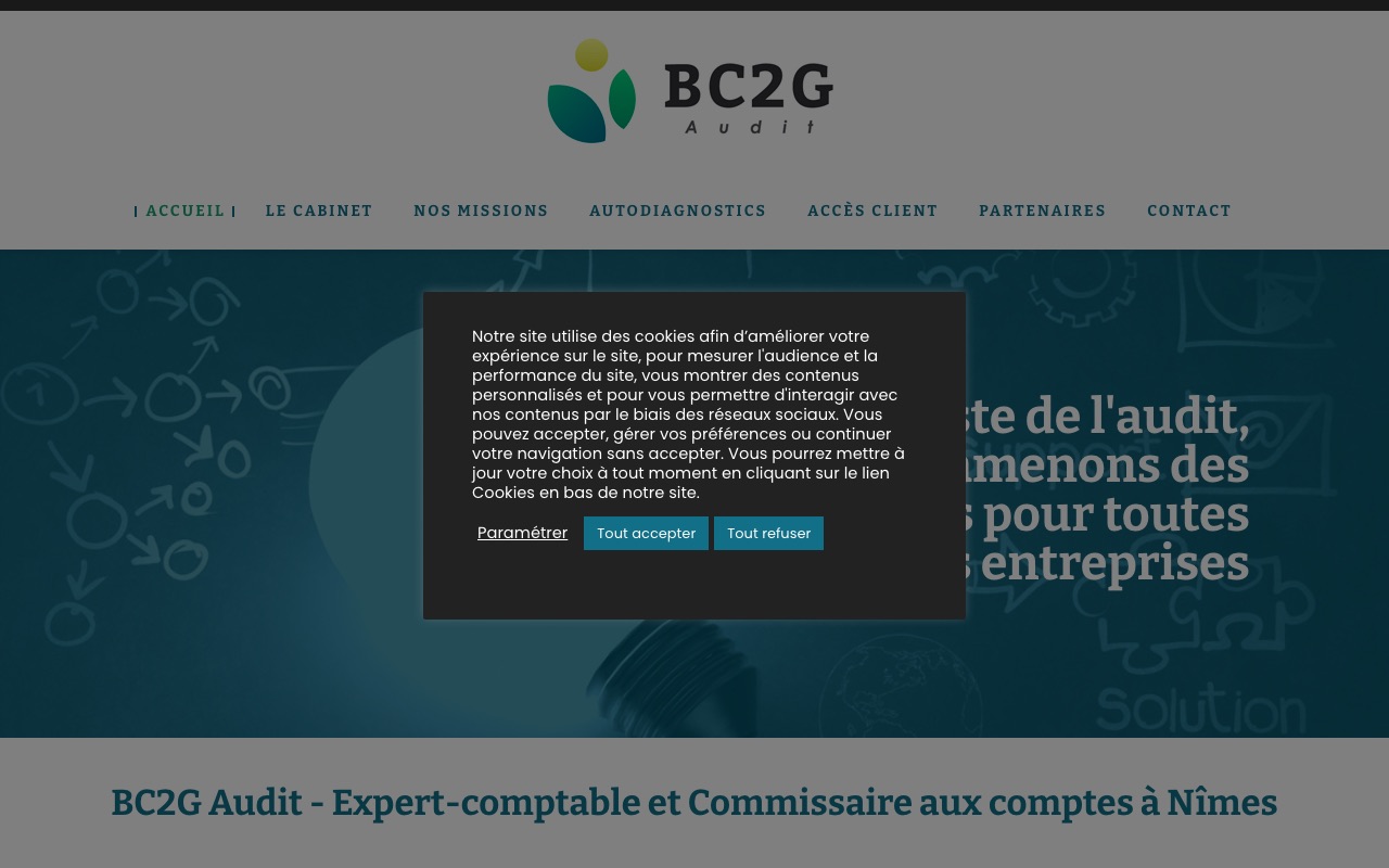 Capture de la source publique pour BC2G AUDIT