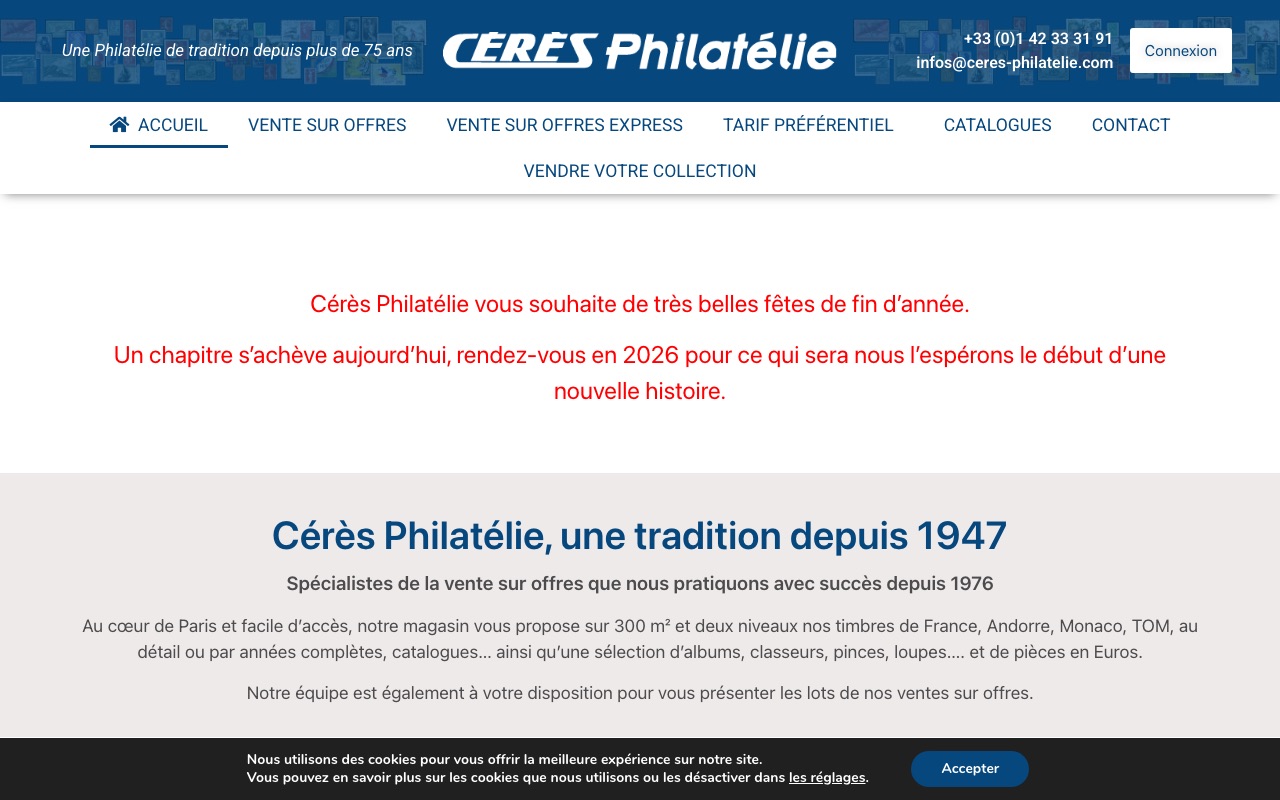 Capture de la source publique pour CERES AUDIT