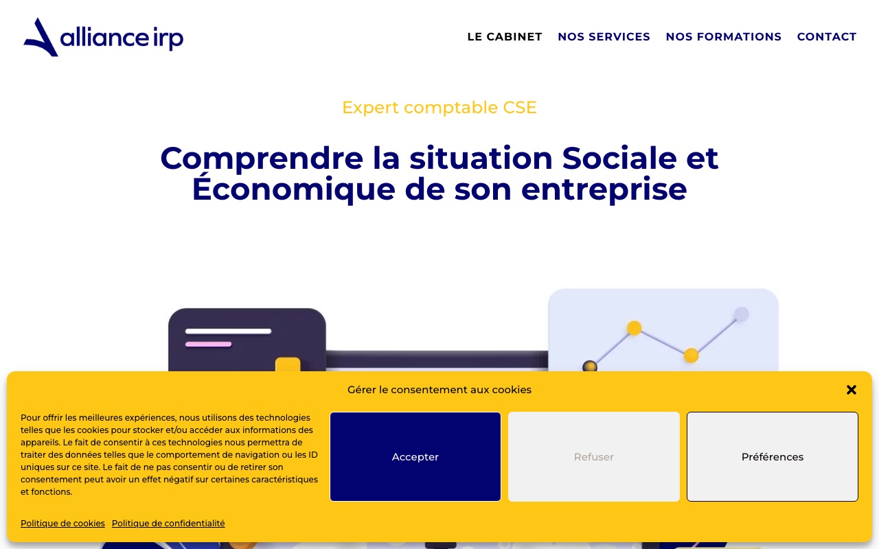 Capture de la source publique pour SAS ALLIANCE IRP