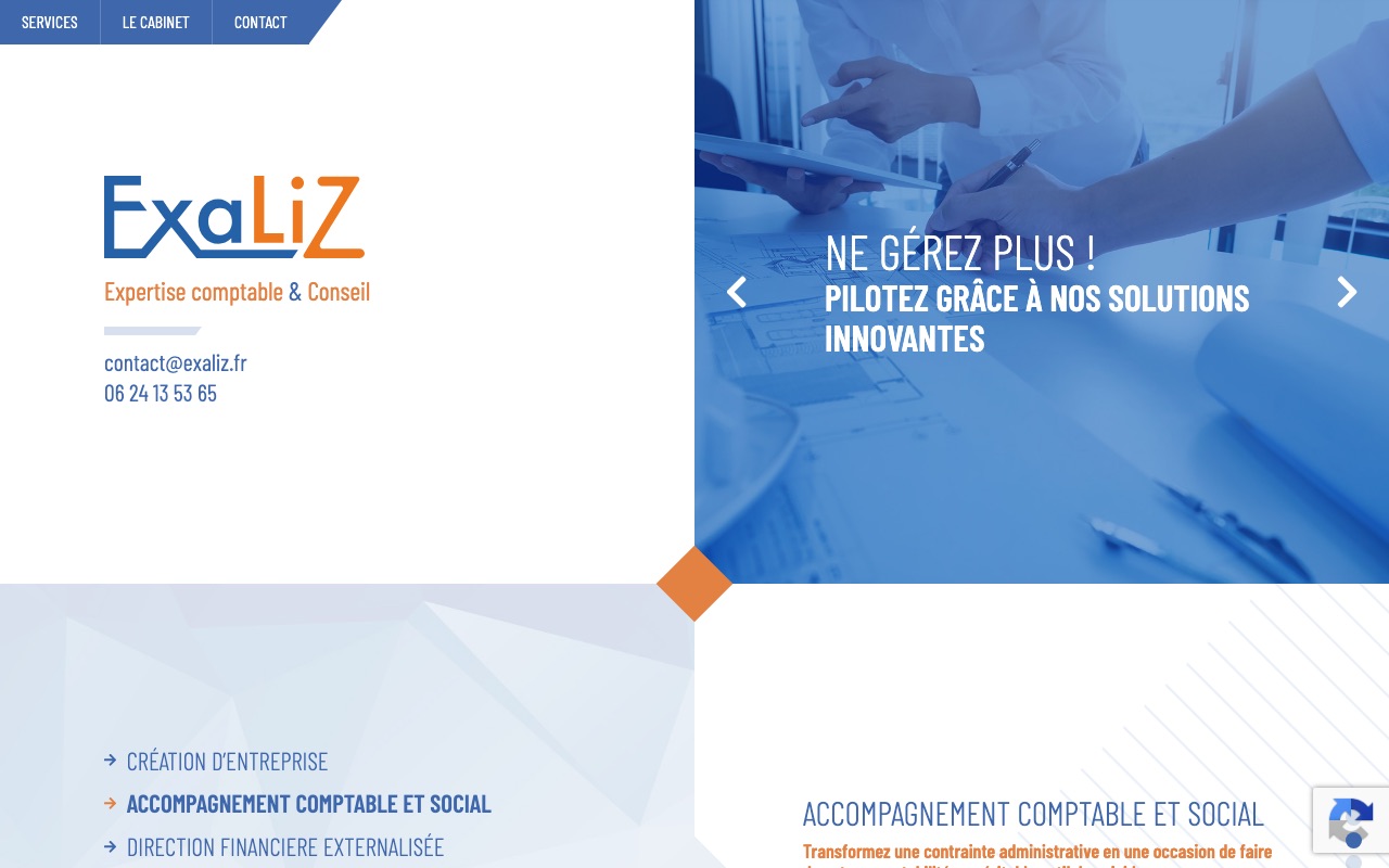 Capture de la source publique pour EXALIZ