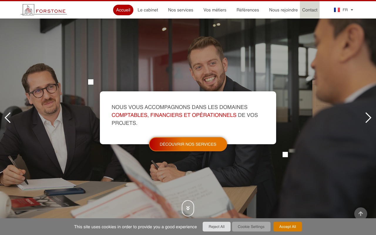 Aperçu du site de FORSTONE (FORSTONE) (FS)