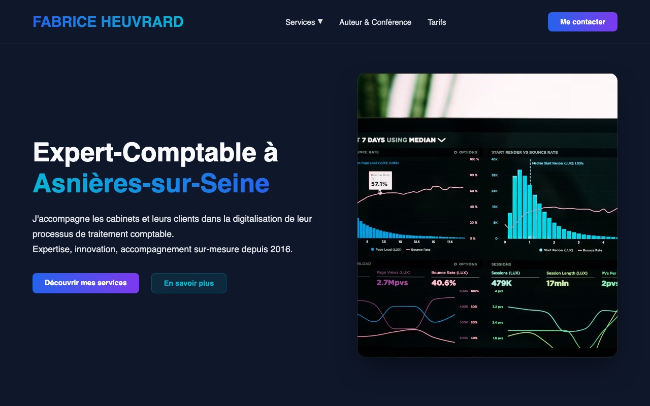 Capture de la source publique pour CABINET FABRICE HEUVRARD