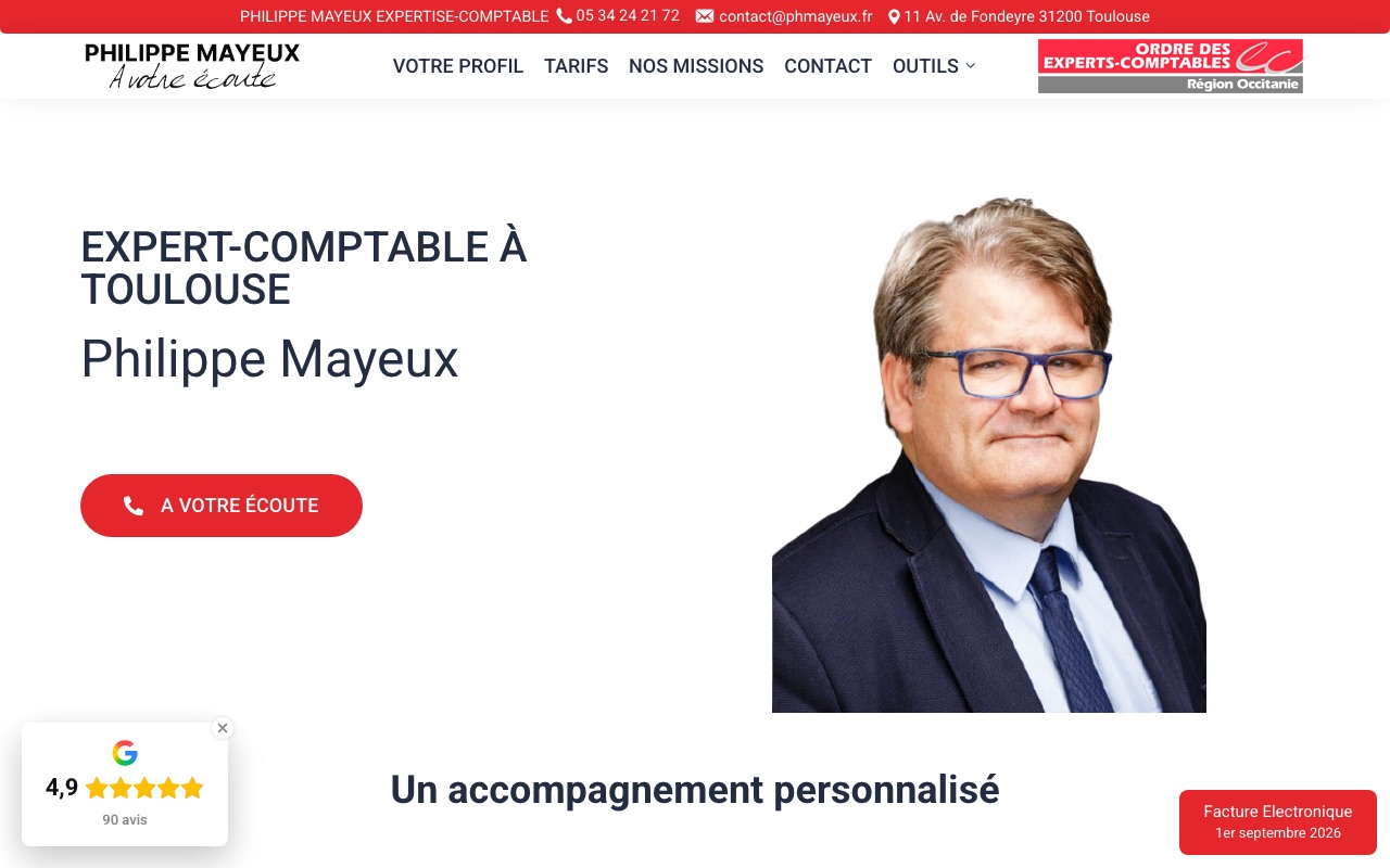 Capture de la source publique pour PHILIPPE MAYEUX EXPERTISE-COMPTABLE (PHILIPPE MAYEUX EXPERTISE-COMPTABLE)