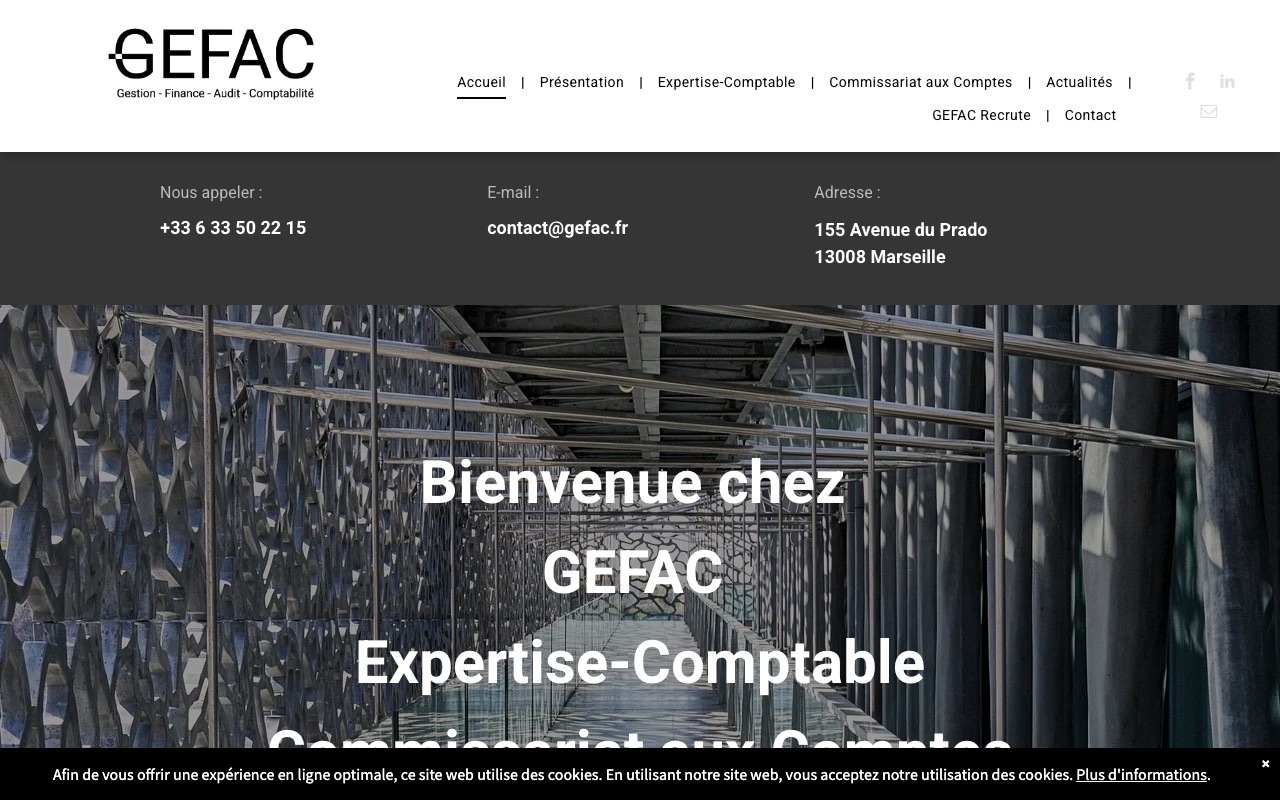 Capture de la source publique pour GEFAC EXPERTISE-COMPTABLE (GEFAC EXPERTISE-COMPTABLE)
