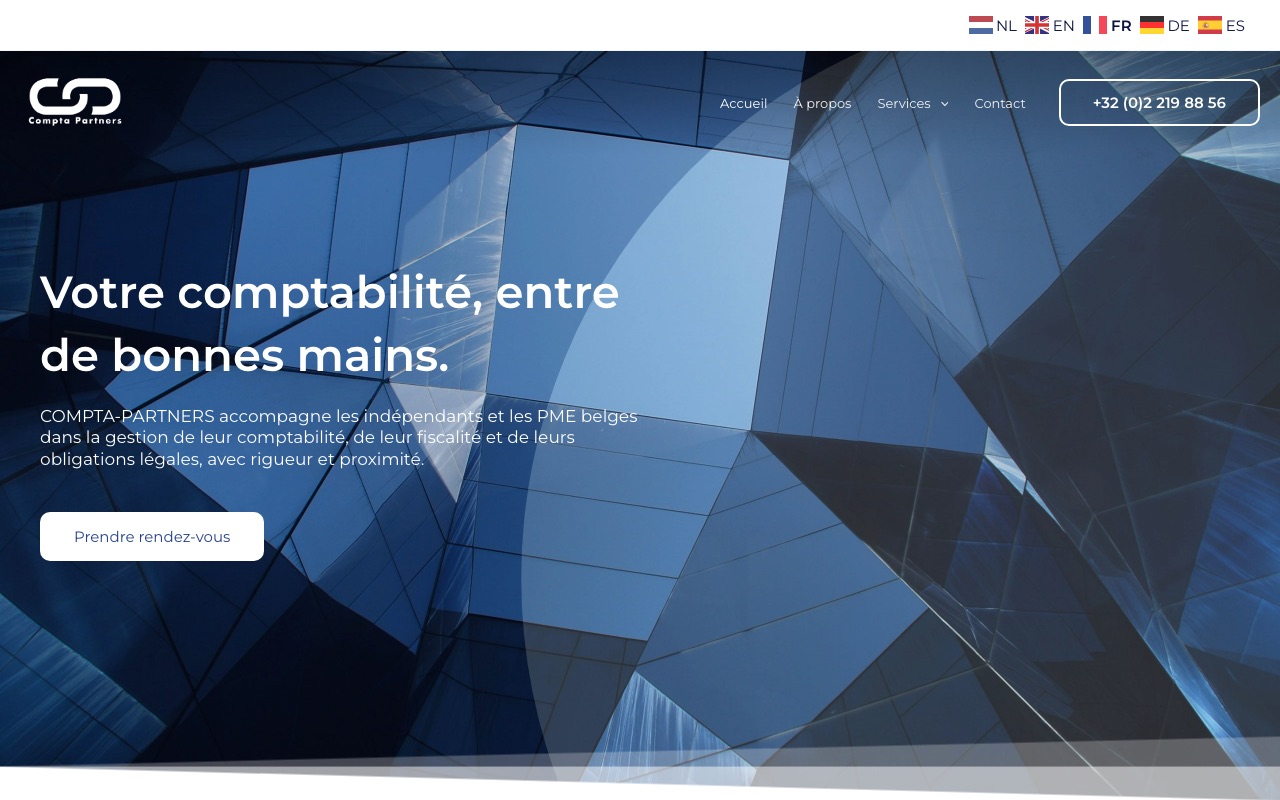 Capture de la source publique pour E-COMPTA PARTNERS