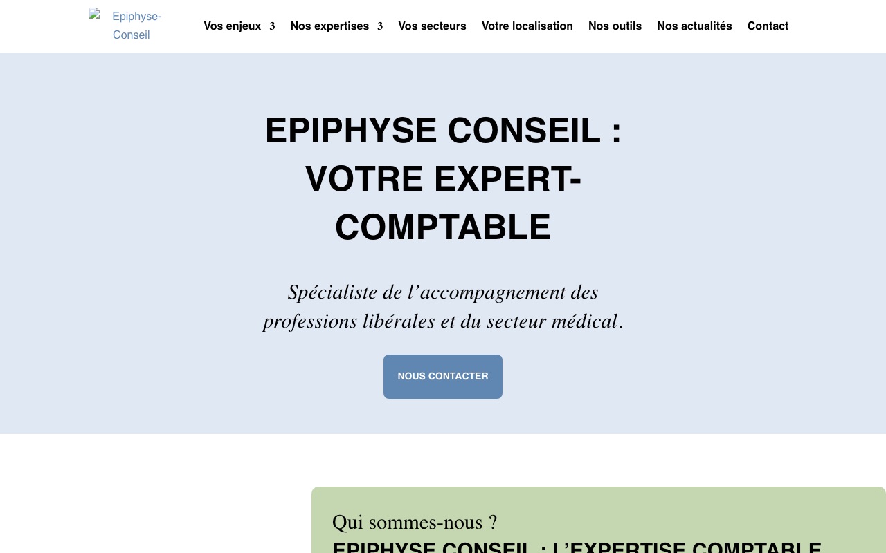 Capture de la source publique pour EPIPHYSE CONSEIL