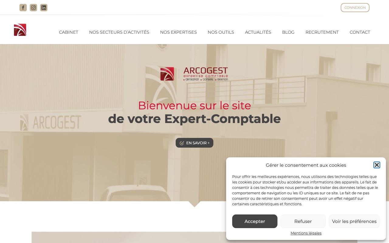 Capture de la source publique pour ARCOGEST